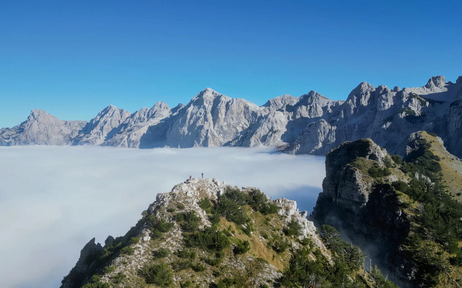 Wir vereinen die Pfade der südlichen Via Dinarica (Foto: Johannes Wirtz)