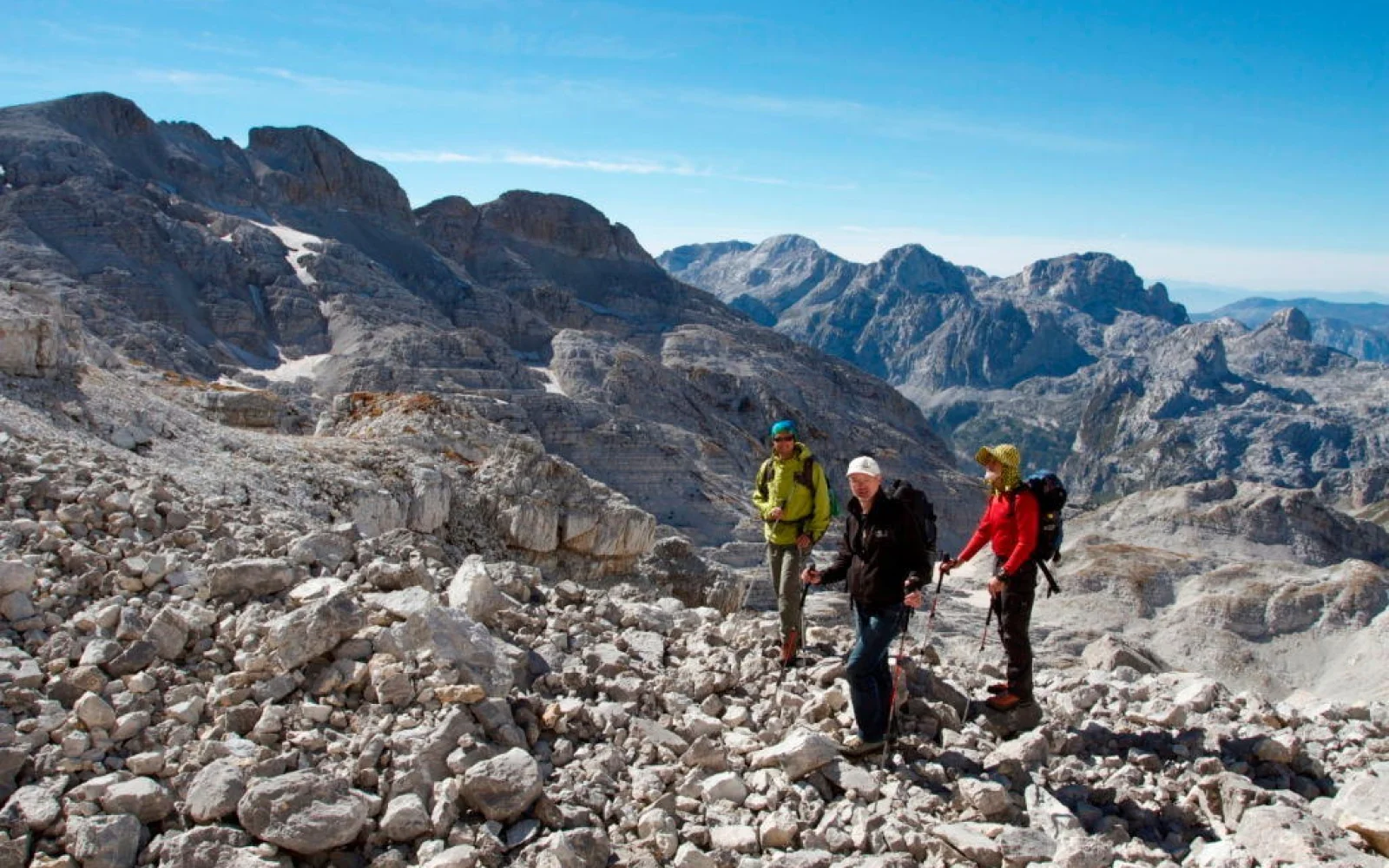Wandern in den noch wilden Gebirgsregionen des Balkan