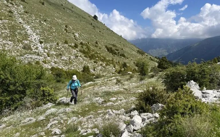 Erste Wanderung im Llogara-Nationalpark