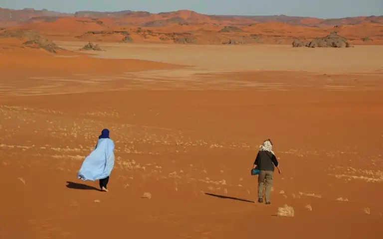 Die faszinierende Fels- und Dünenlandschaft des Tadrart