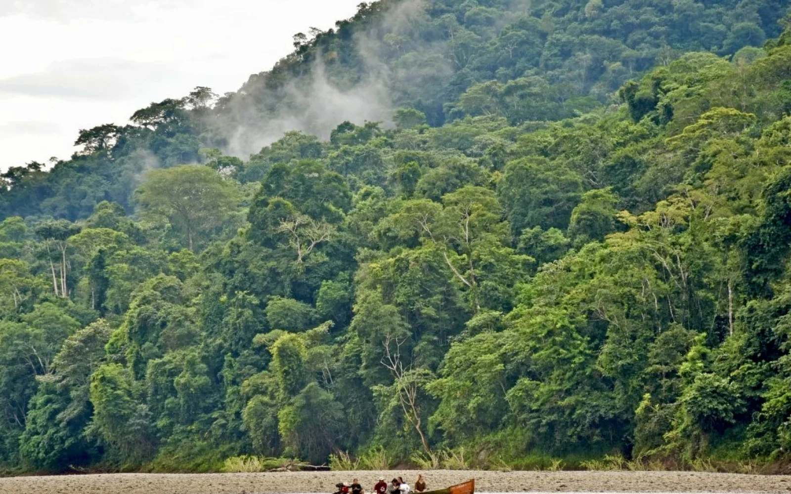 Unterwegs auf den zahlreichen Flussarmen des Amazonas Regenwaldes