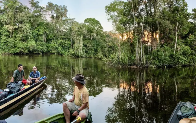 Abseits der Zivilisation paddeln Sie lautlos durch den Yasuni-Nationalpark