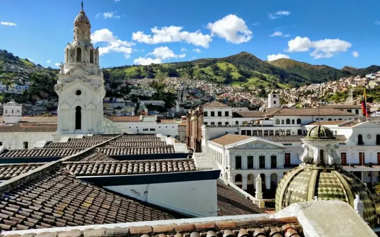 Spaziergang durch Quito und Rückflug mit Ankunft am Folgetag