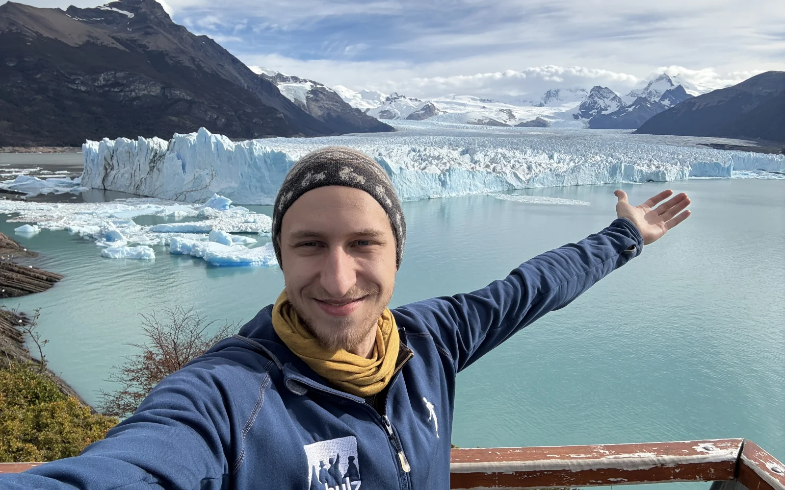 Hautnah erleben Sie den noch wachsenden Perito-Moreno-Gletscher (Bild Johannes Wirtz)