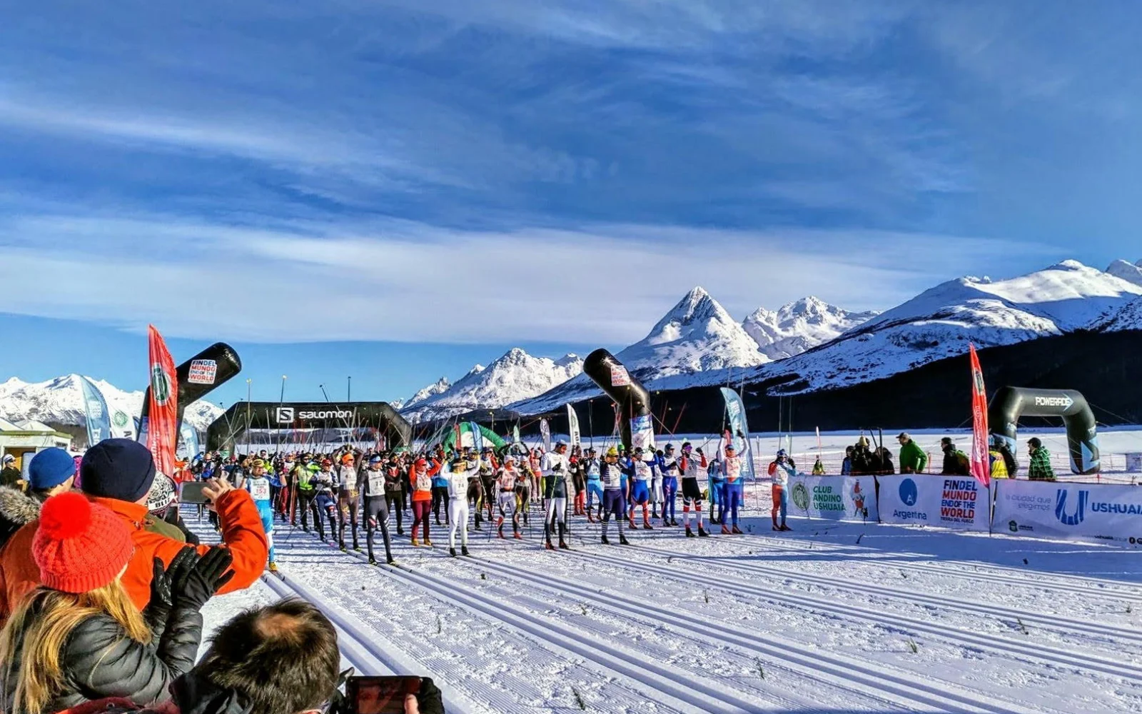 Trotz der sonst geforderten mind. 1000 Teilnehmer ist der Ushuaia ein Worldloppet