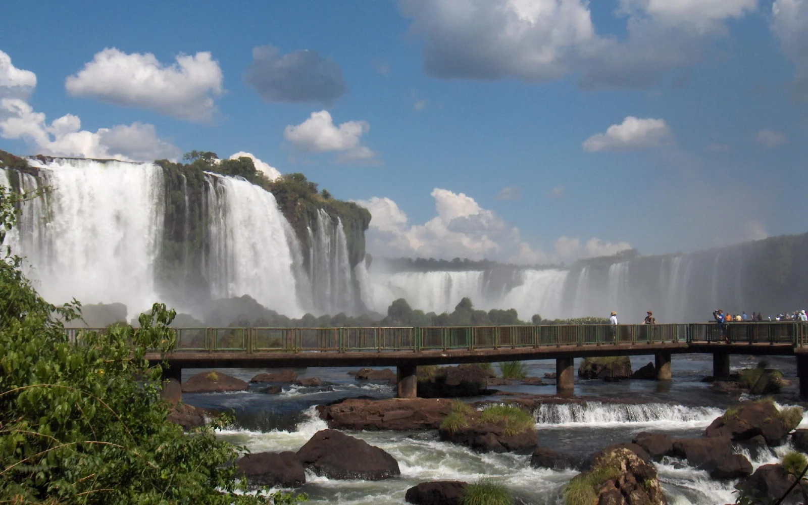 ... und ein Blick von der argentinischen Seite