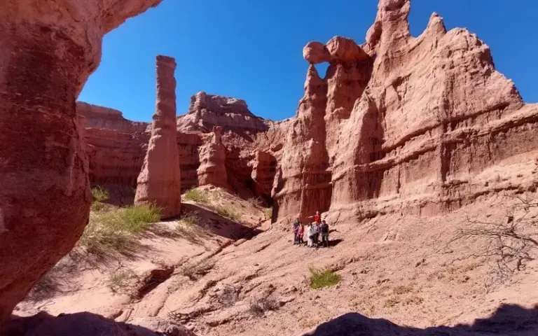 Wandern bei Cafayate durch das Tal der Quebrada de Las Conchas