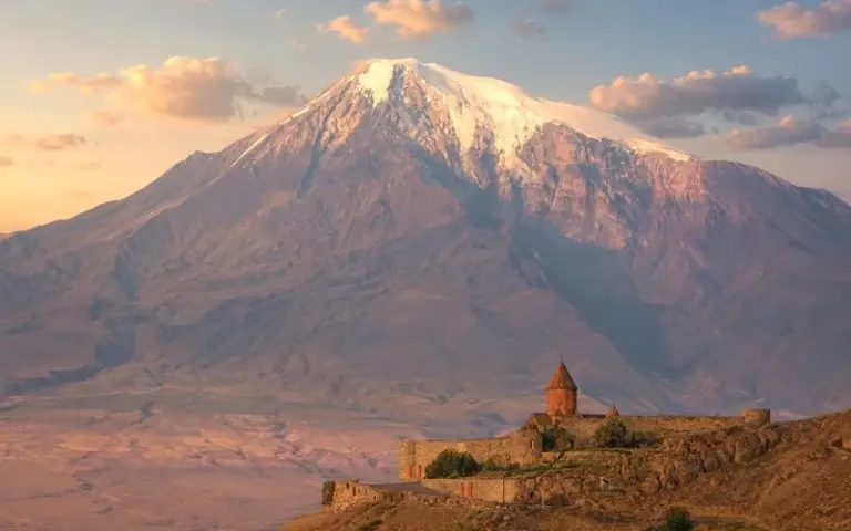 Kloster Khor Vhirap mit Ararat Panorama