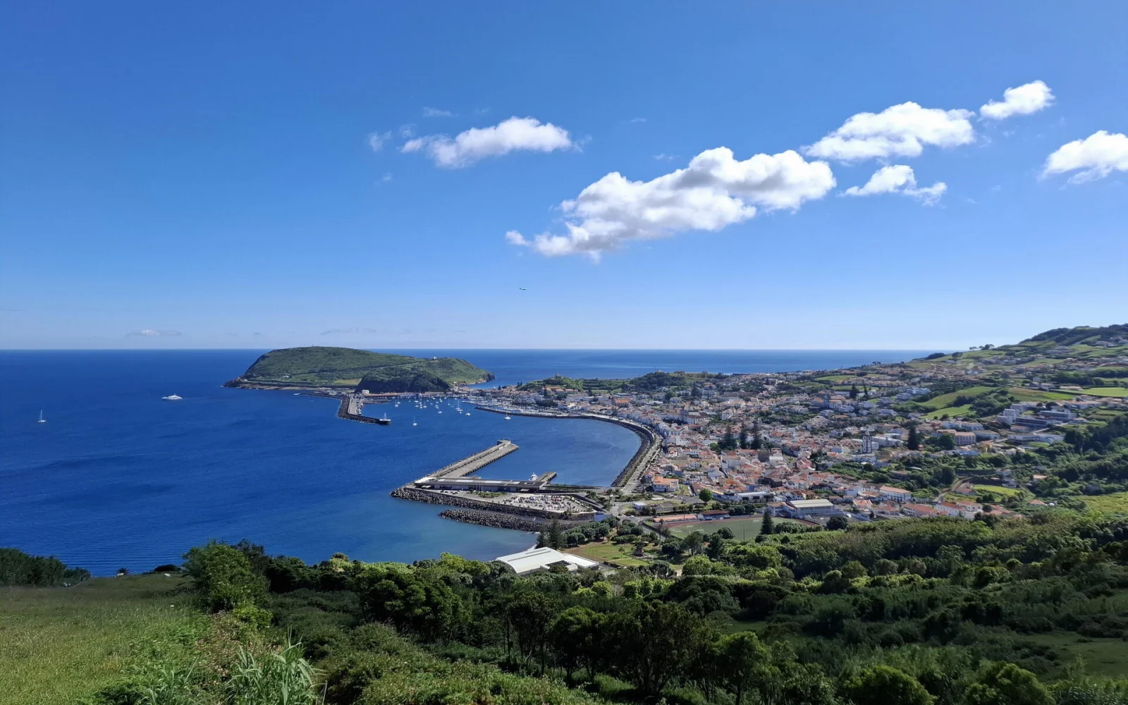 Ihre Reise startet in Horta auf der Insel Faial