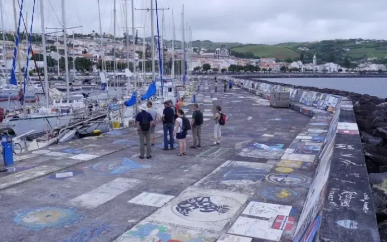 Flug nach Horta auf die Azoren und Begrüßungsessen
