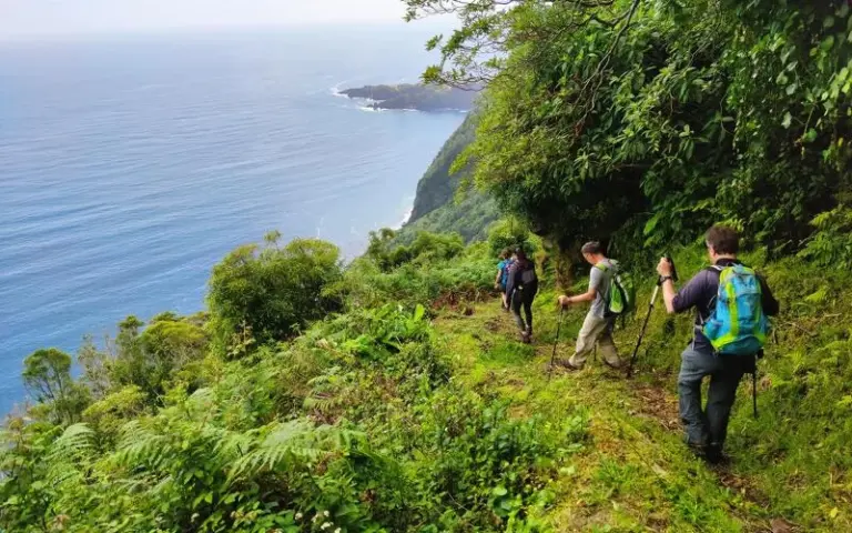 Wanderung  entlang der Steilküste zur Fajã de Além