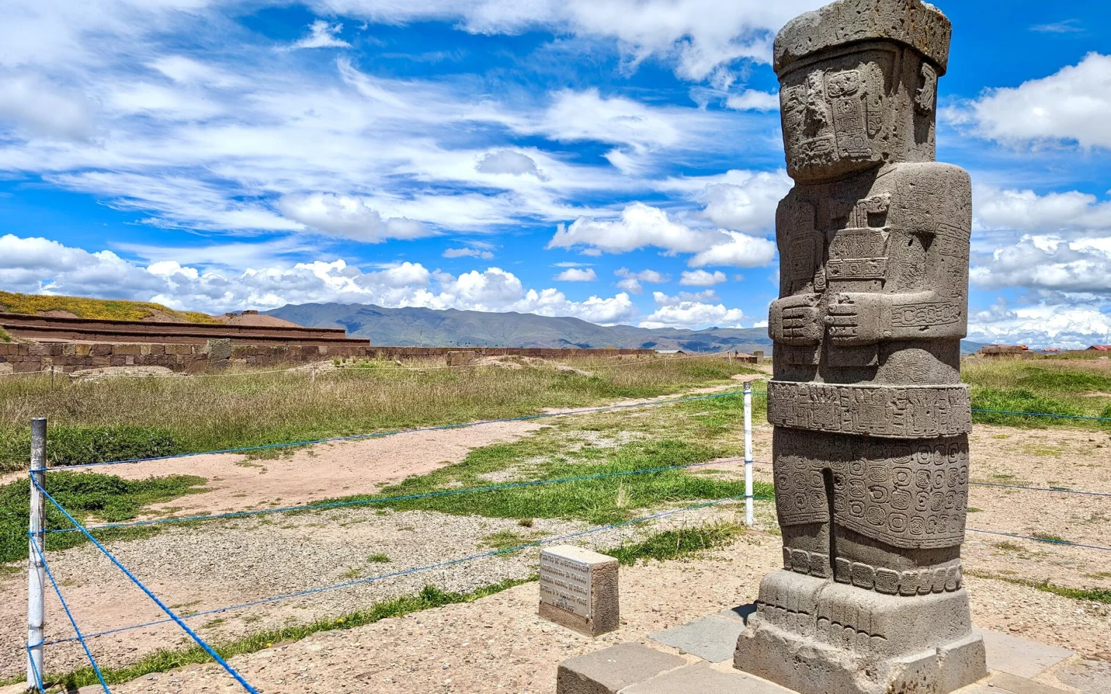 UNESCO Weltkulturerbe Tiwanaku in der näche von La Paz (Foto: J. Wirtz)