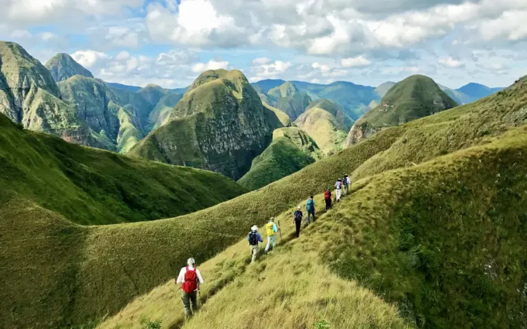 Wanderung durch die Bilderbuchlandschaft des Amboro Nationalpark