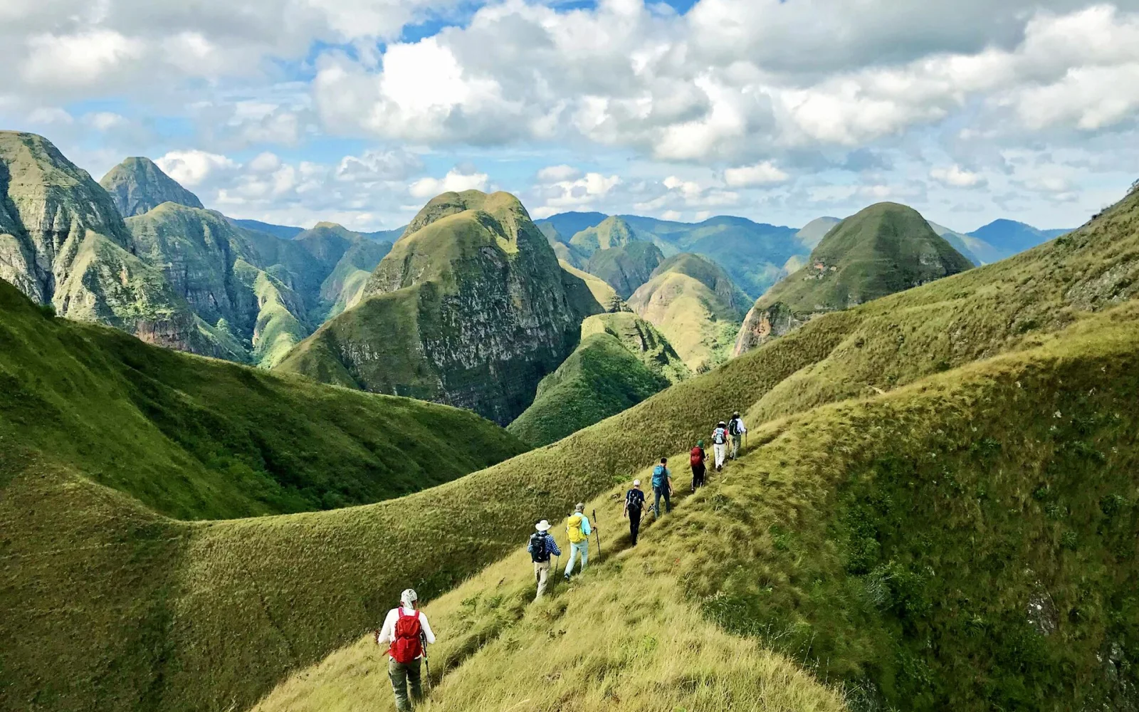 Wanderung durch die Bilderbuchlandschaft des Amboro Nationalpark