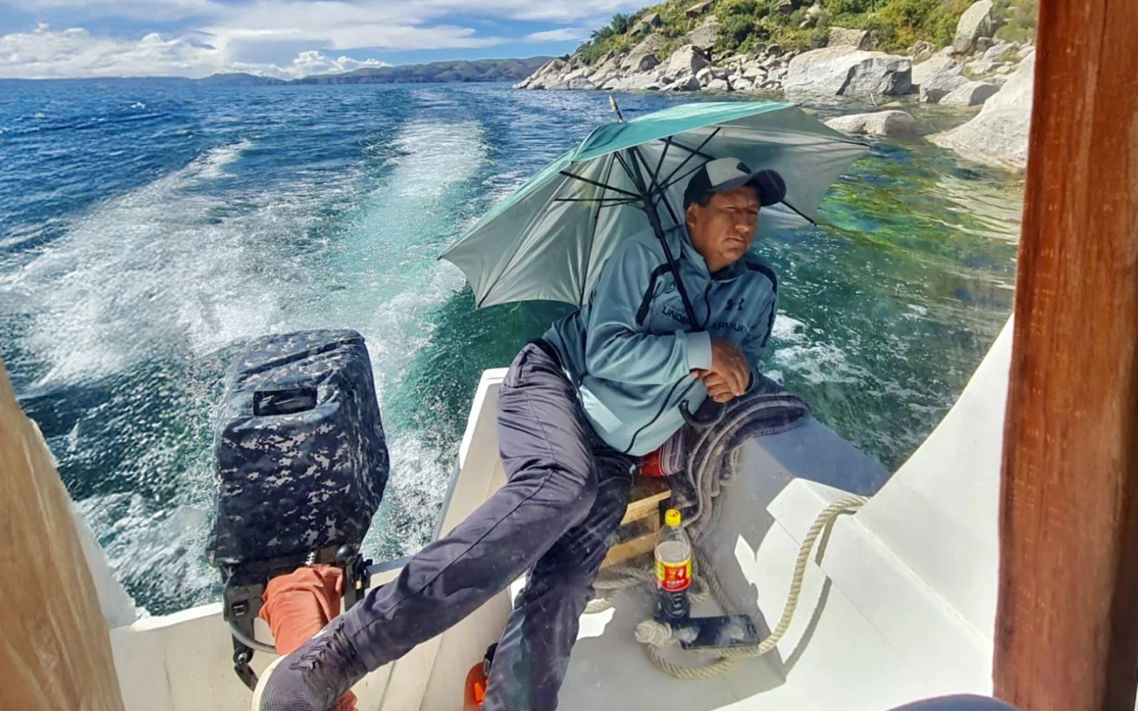 Bootstour über den Titicacasee zur Wanderung auf der Sonneninsel