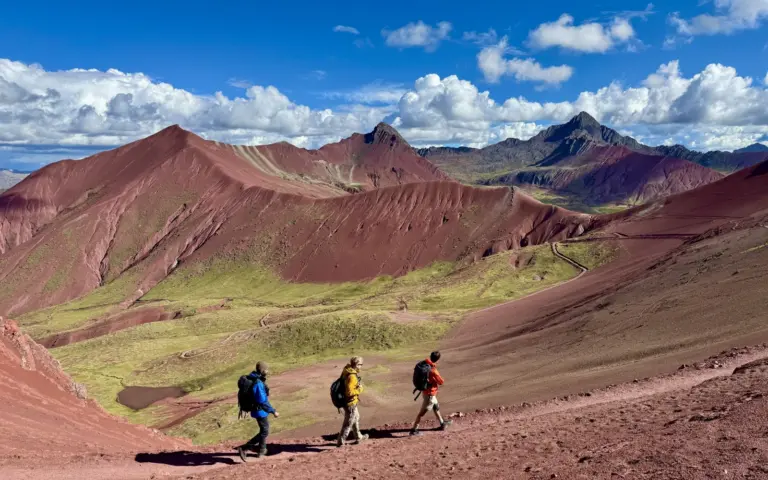 Trekking durchs rote Tal in den peruanischen Anden (Foto: J. Wirtz)