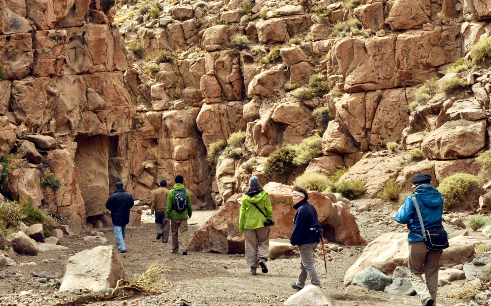 Canyon-Wanderung unweit des Salzsees von Uyuni