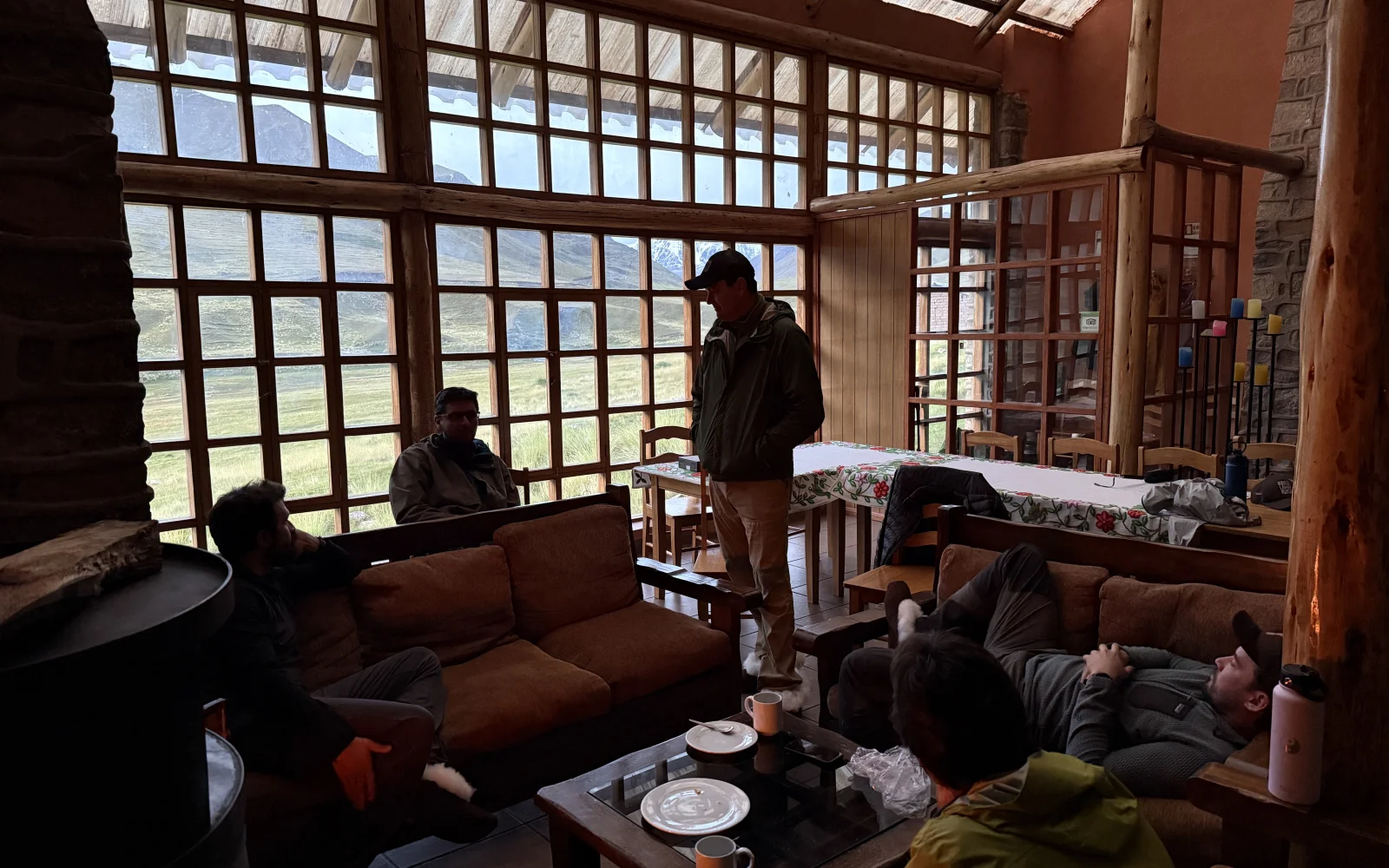 Beim 5-tägigen Trekking genießen Sie den Komfort von rustikalen Lodges 