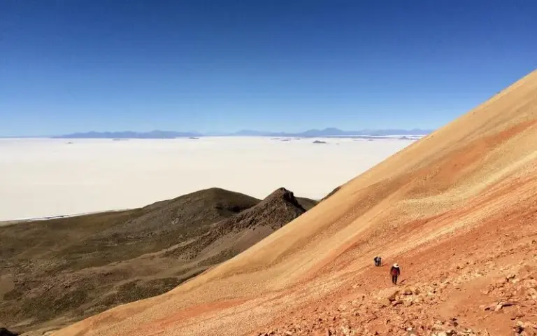 Wanderung am Tunupa Vulkan mit fantastischen Ausblicken