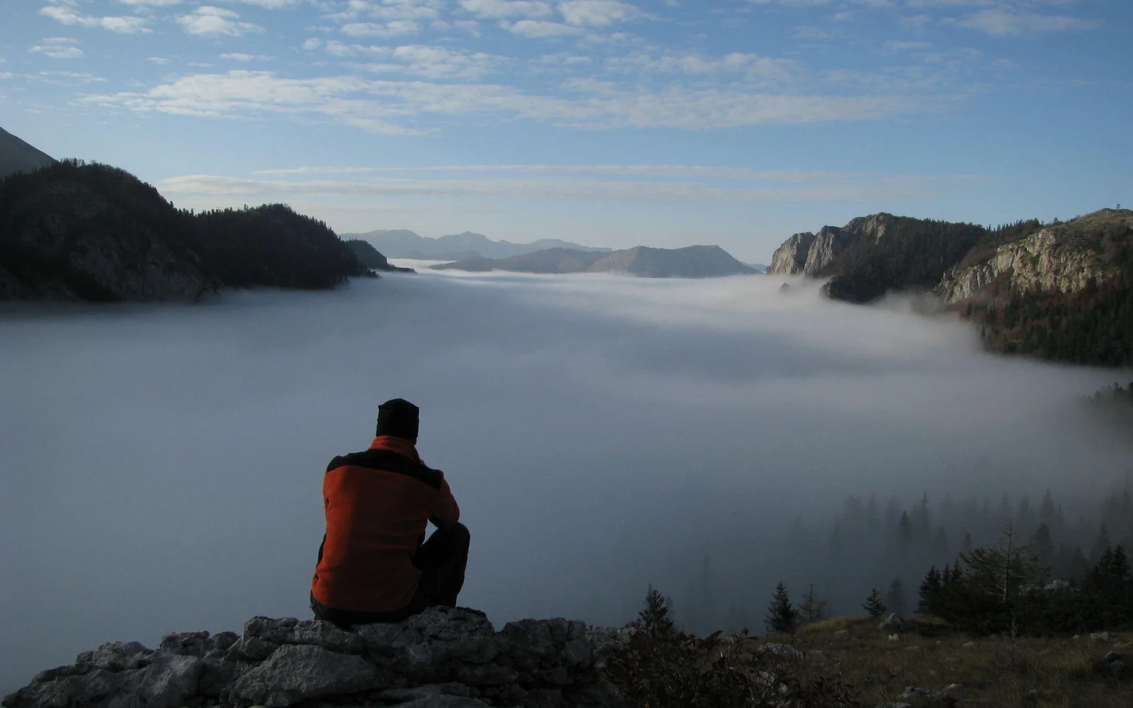 Über den Wolken – im  Nationalpark Sutjeska
