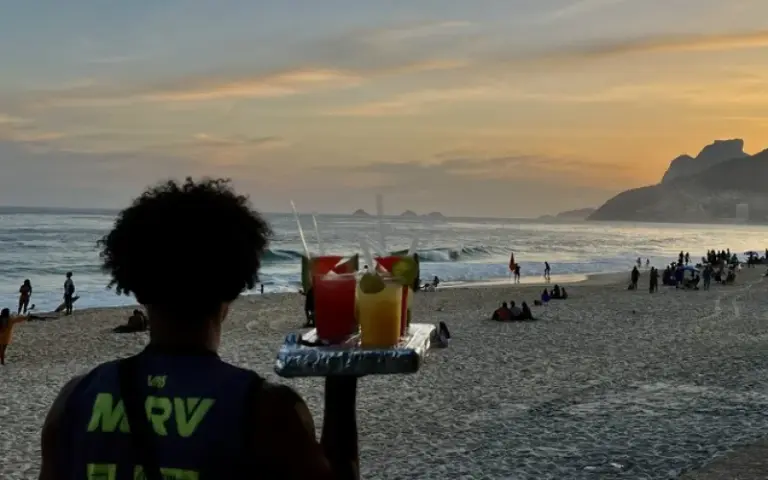 Ankunft in Rio de Janeiro