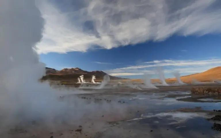 Besuch des Geysirfeldes El Tatio