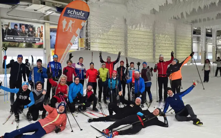 Der Spaß in der Skihalle steht bei unserem Ski-Opening im Vordergrund