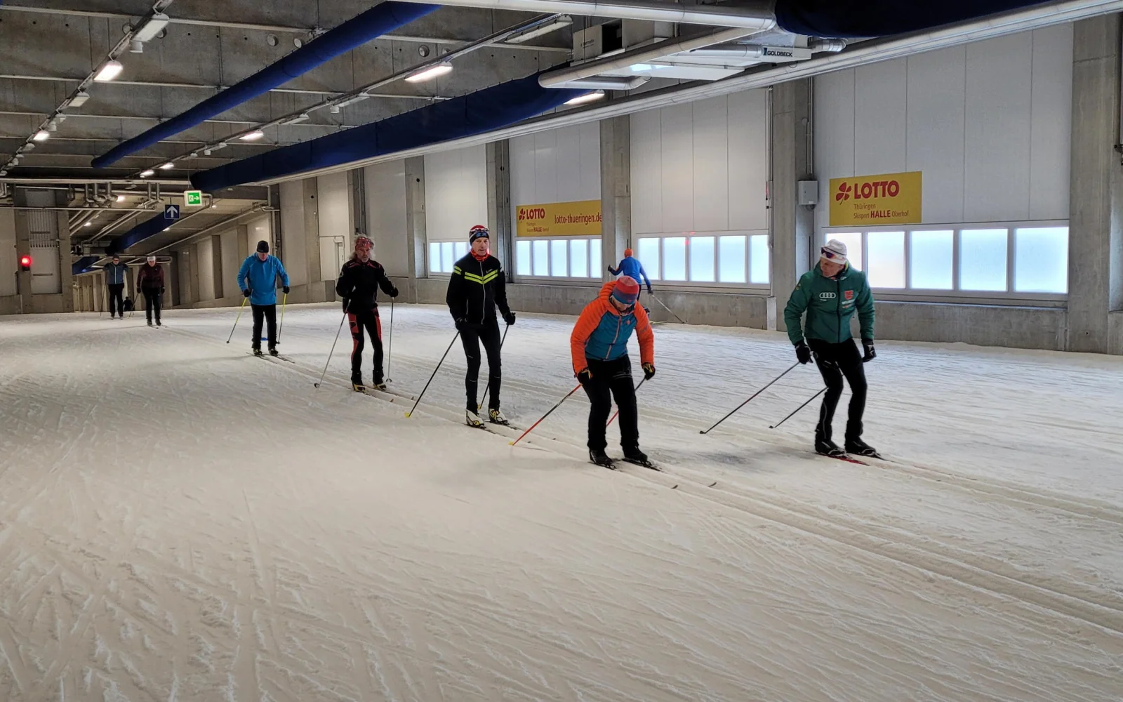 Bei unseren kostenfreien Skikursen liegt der Fokus auf Techniktraining