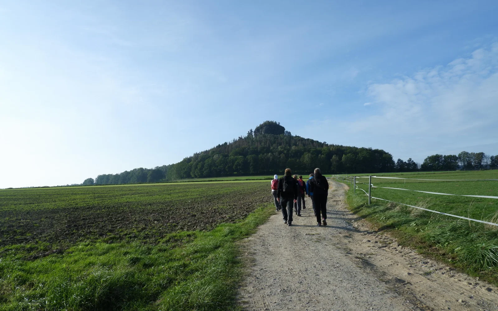 Der Zirkelstein voraus