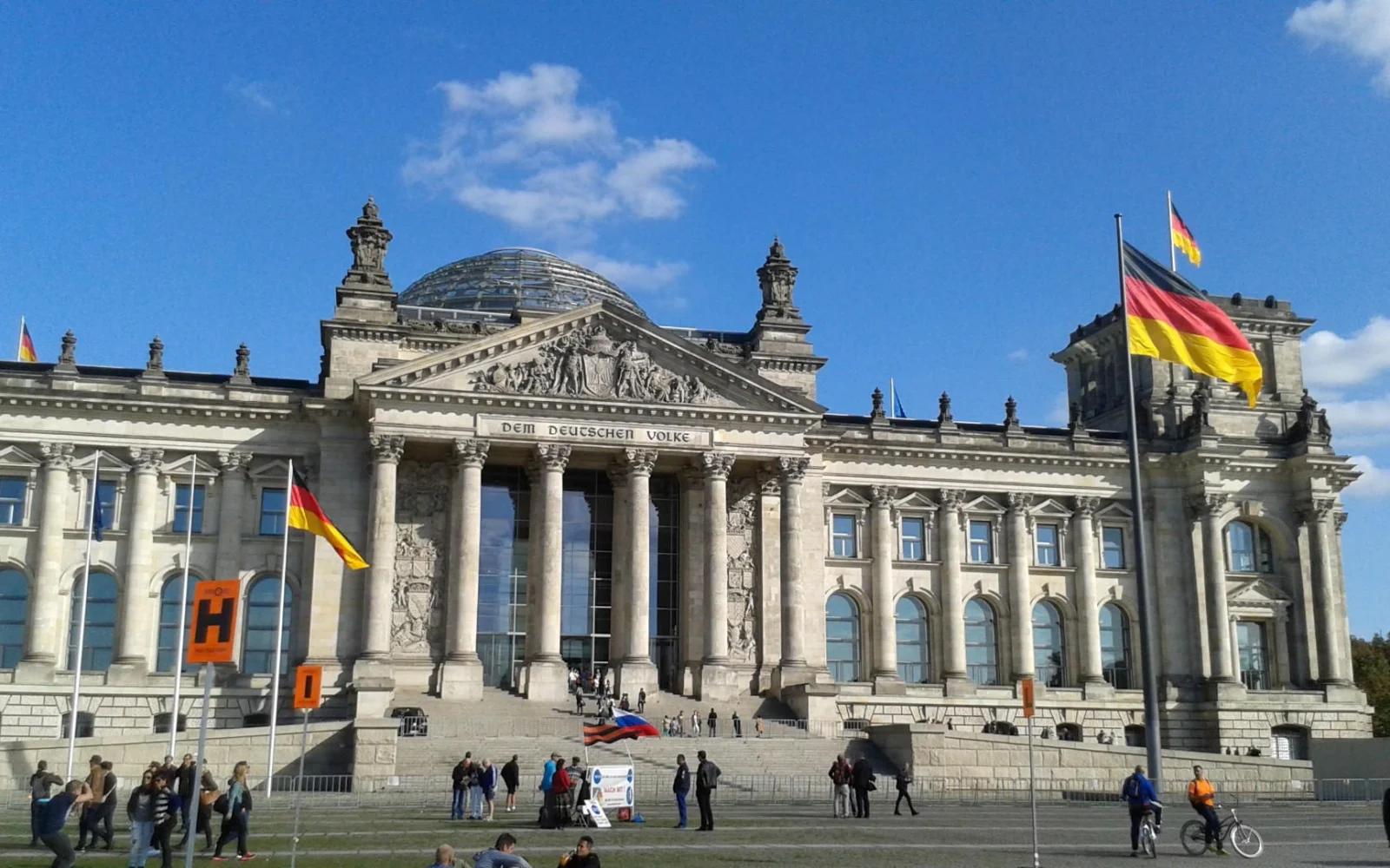 Ein Besuch des Reichtages lohnt sich (Voranmeldung empfohlen).