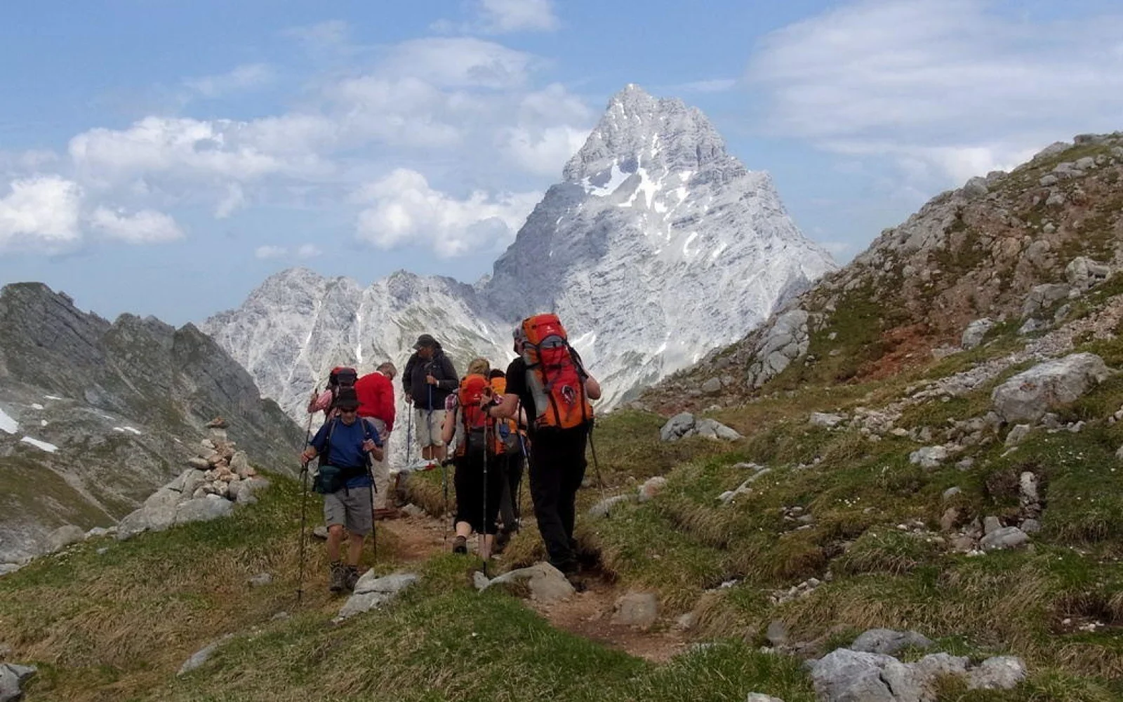 Die beeindruckende Kulisse von „König Watzmann" im Blick