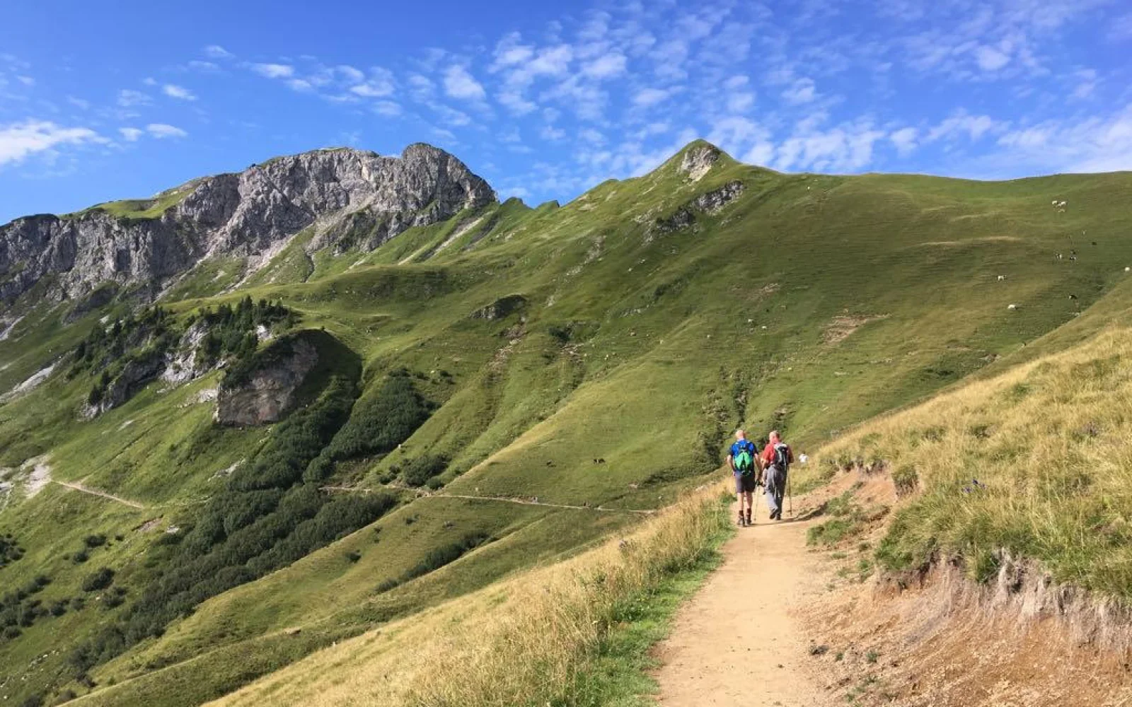 Übernachtet wird jedoch in gemütlichen Gasthöfen im Tal.