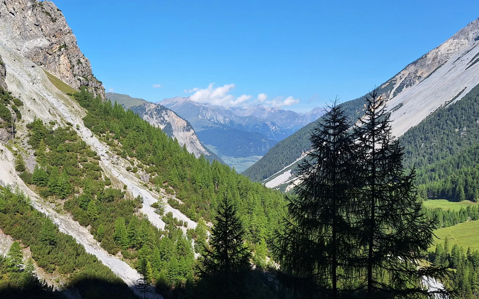 5. Tag: viel Abwechslung – von beeindruckenden Ausblicken... (Foto: AZäch)