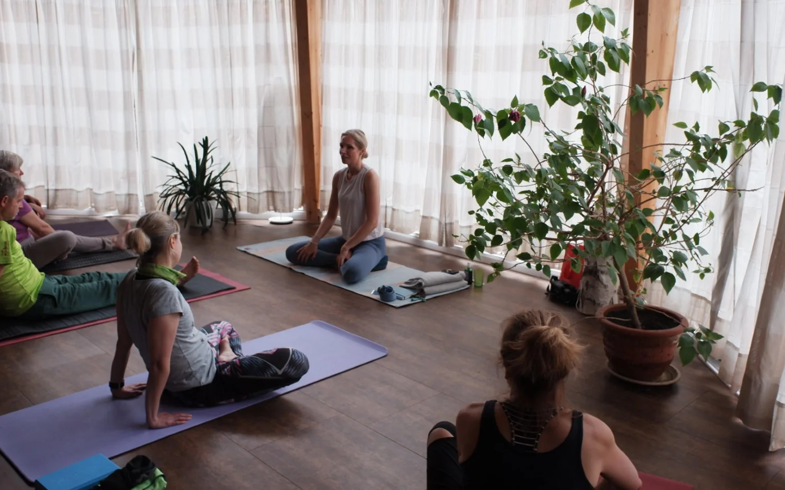 Yoga-Workshop mit Atemtechniken