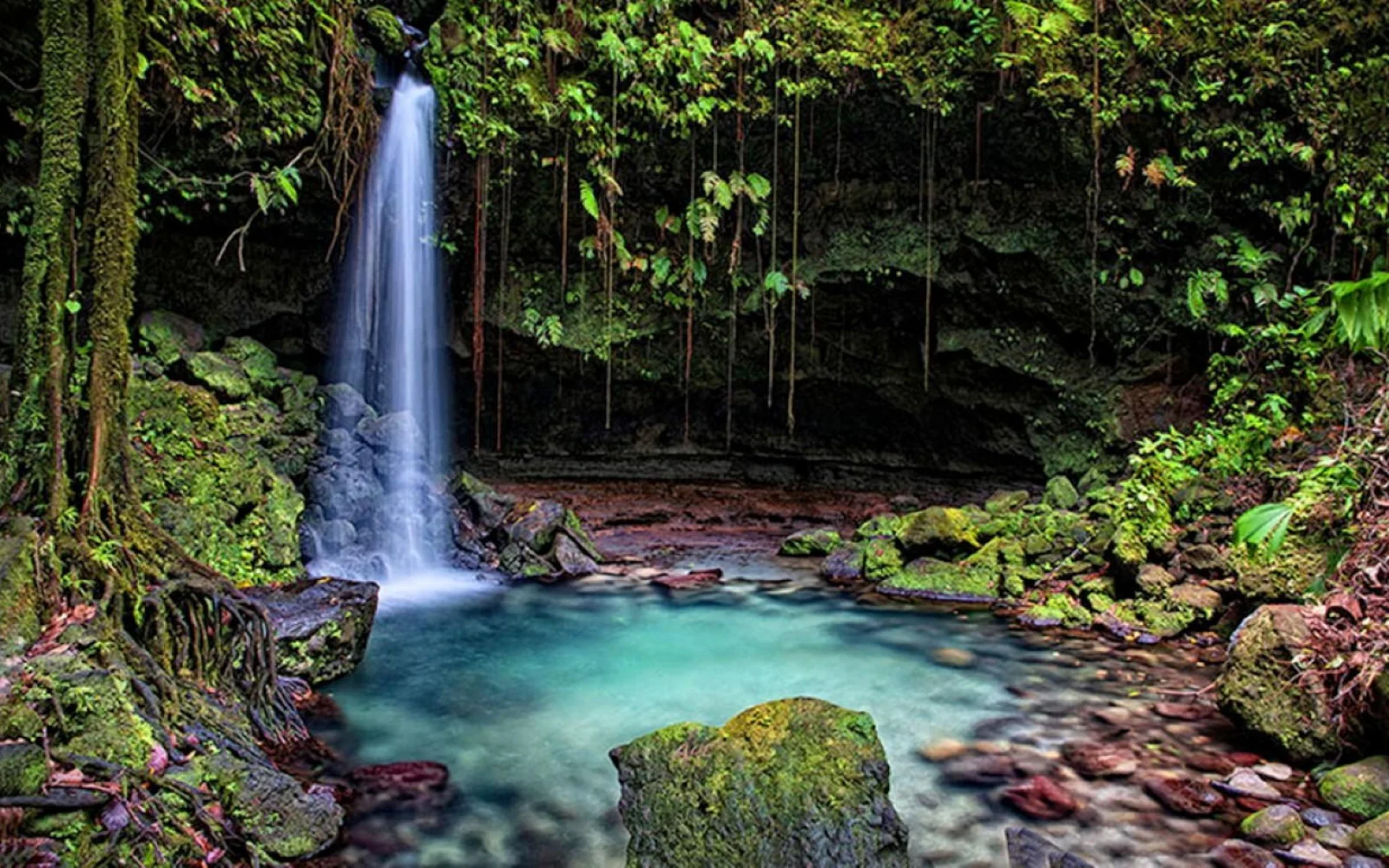 Dominica wird zu Recht auch die Insel der Wasserfälle genannt