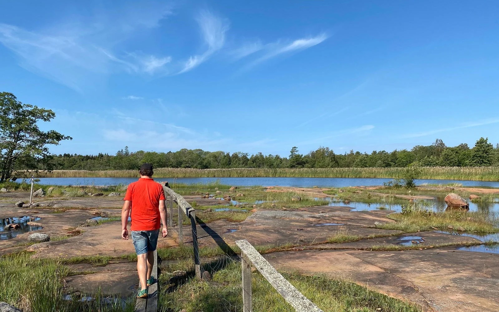 Spaziergang im Naturschutzgebiet Nåtö während Ihrer allerersten Radtour.