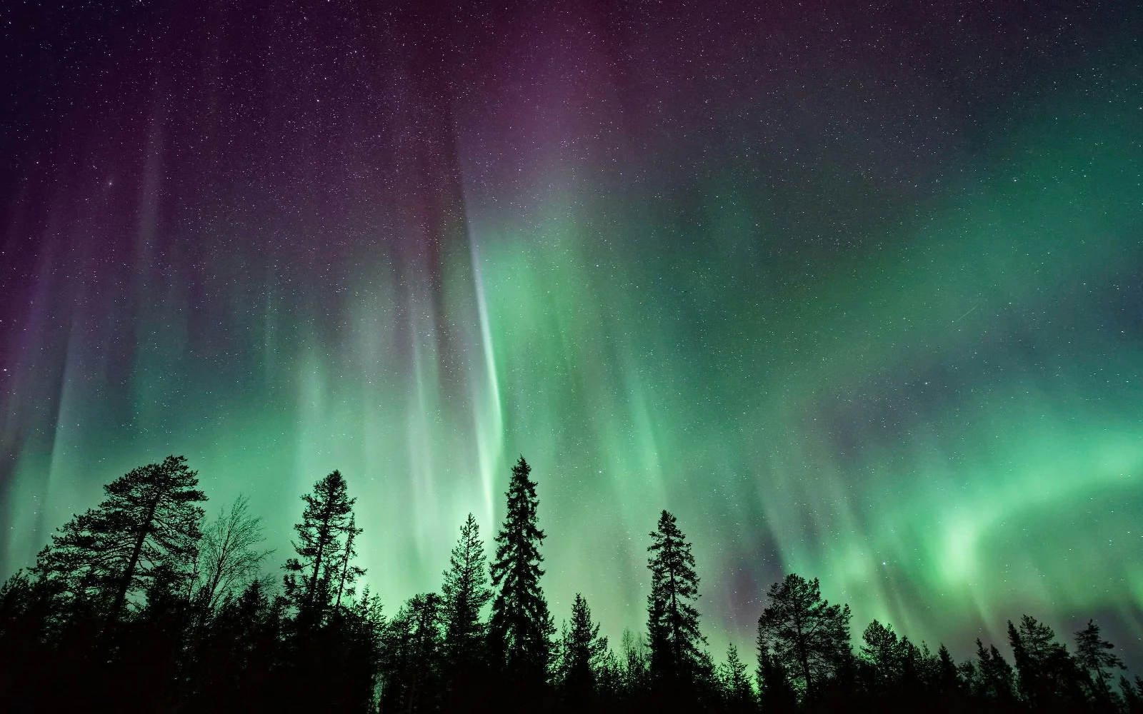 Mit etwas Glück zeigen sich am Abend Nordlichter am Himmel