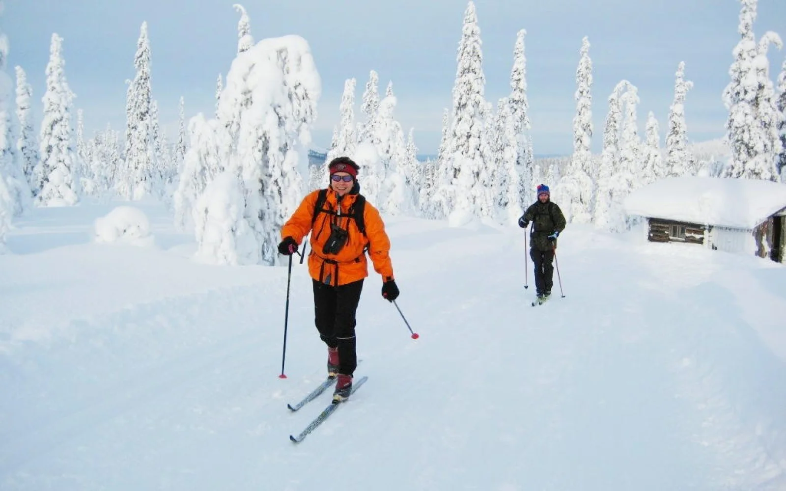 Für routinierte Skilangläufer ist die Tour über dem Polarkreis ideal!