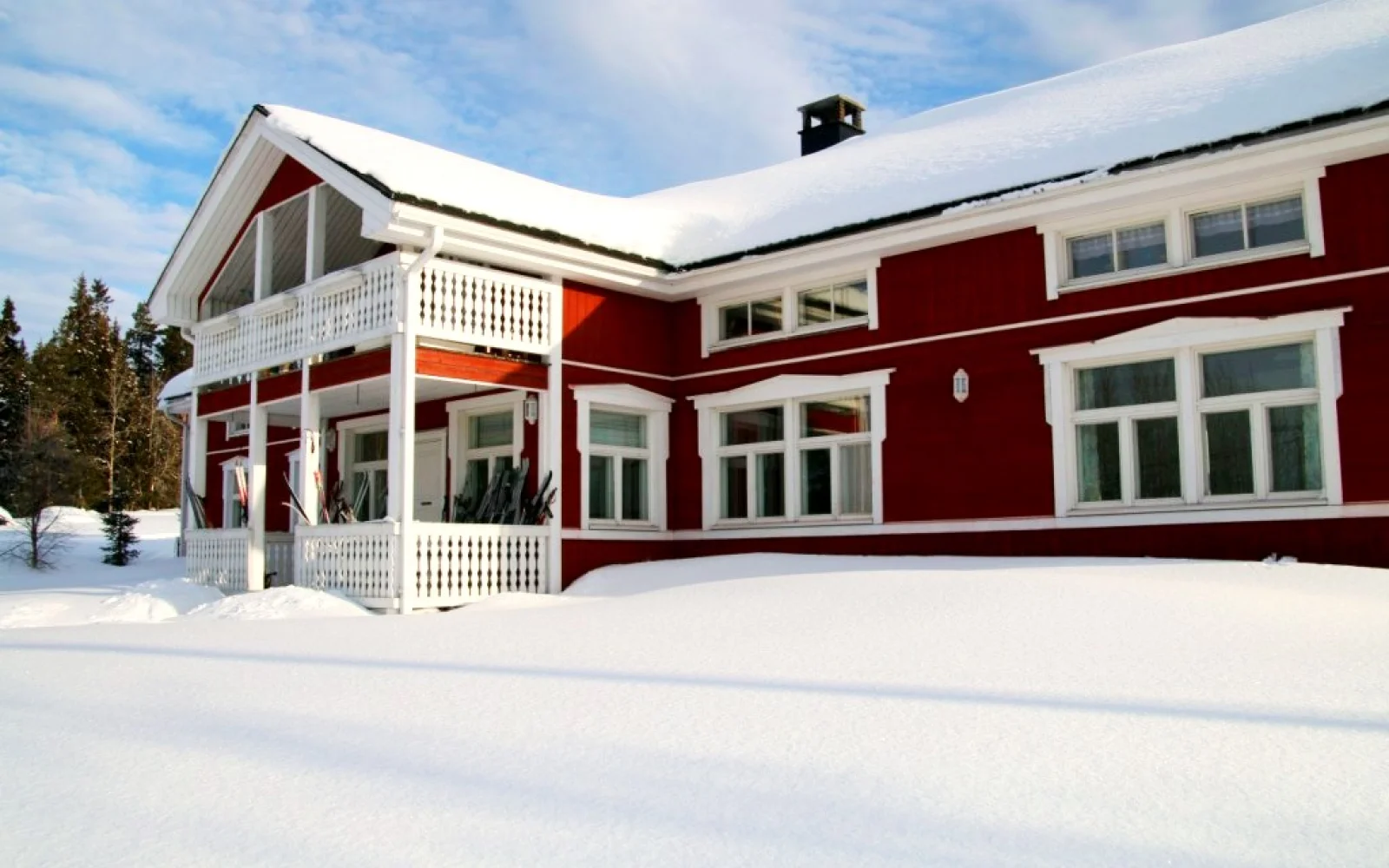 Der Startort Ihrer Reise: Das Gasthaus von Anne und Hannu