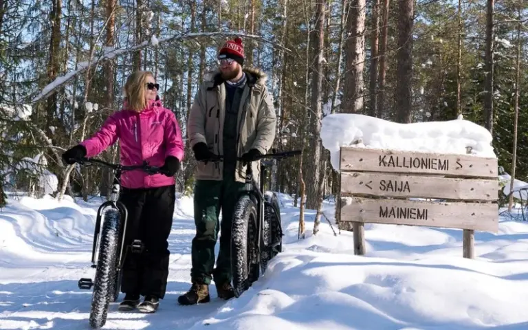 Fahrradtour mit Fatbikes und Skiwanderung