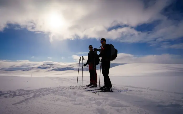 Skiwanderung zur vierten Wildnishütte