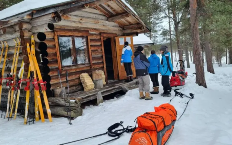 Erste Erkundungstour mit Backcountry Ski