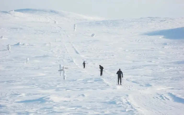 Skiwanderung von Ketomella ins Samendorf Hetta
