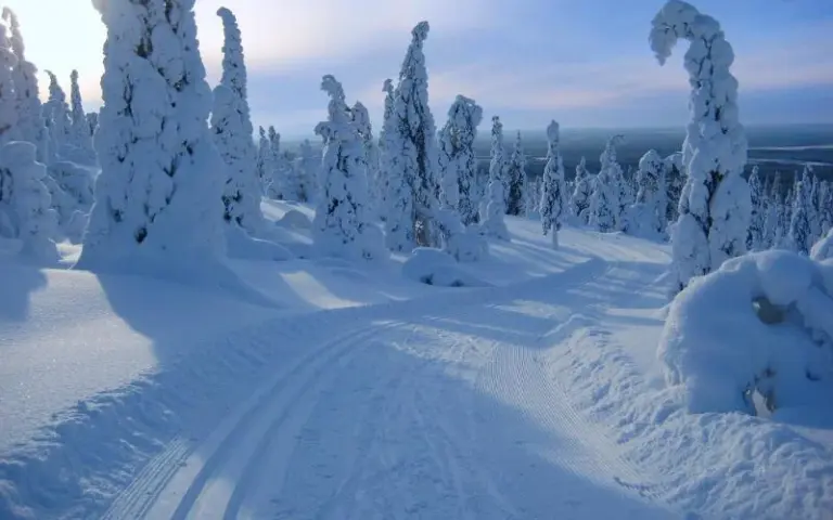 Skitour von Walkikeimiö nach Rauhala