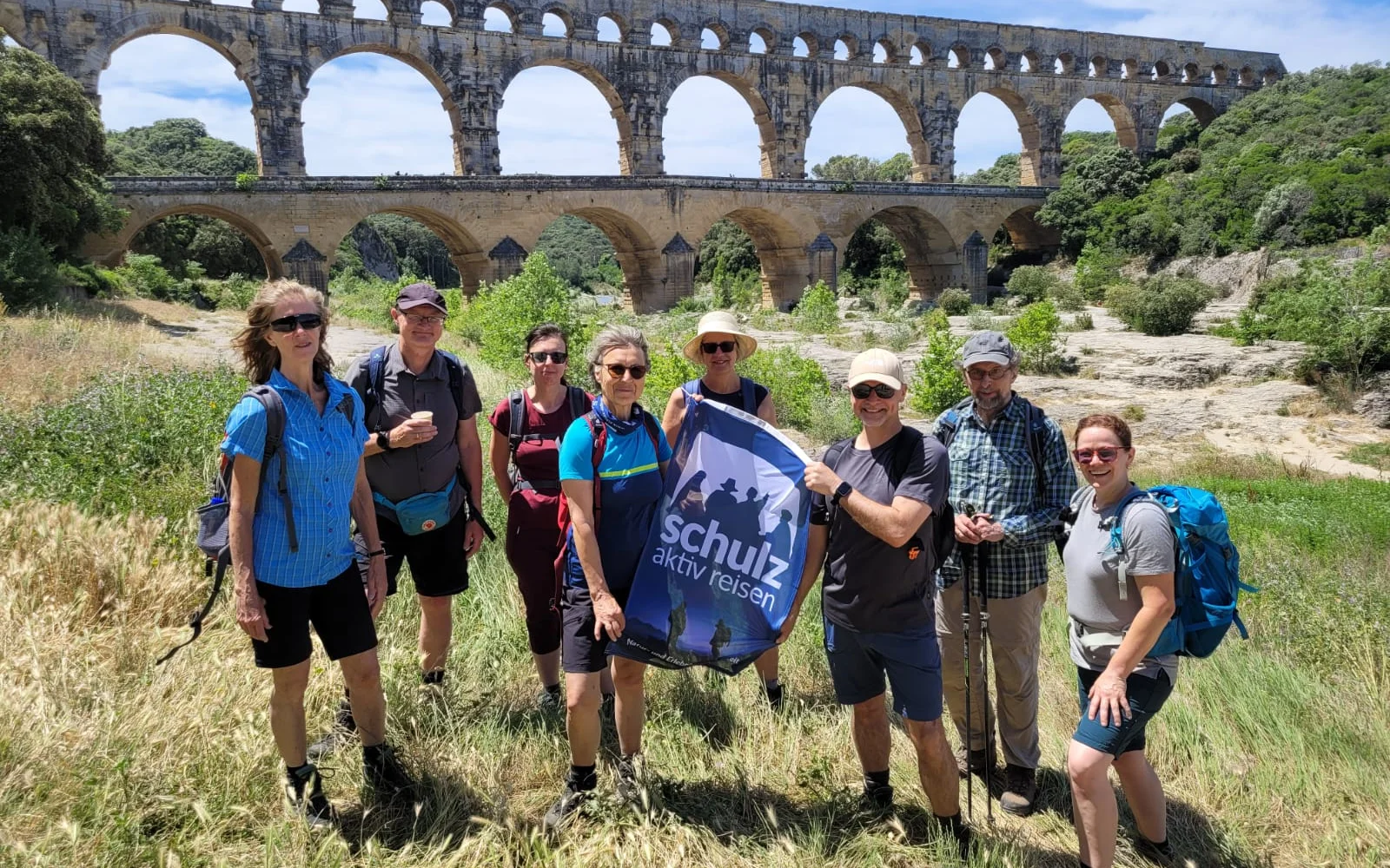 Unsere erste Wandergruppe auf der Pilotreise im Juni 2026