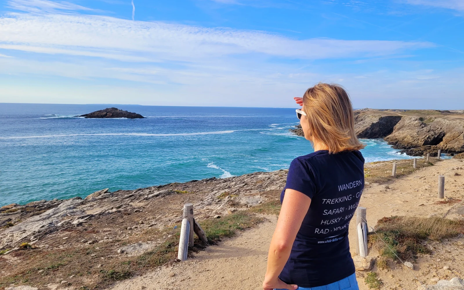 Ausblick an der Côte Sauvage