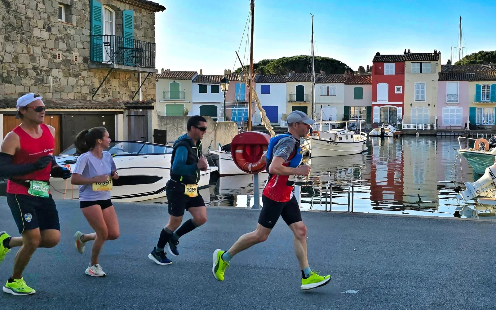 Neben dem Marathon gibt es auch die 19 km „Transgolfe” - Variante
