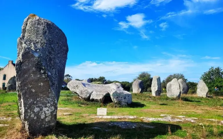 Zu den Menhiren und entlang der Küste bei Carnac 