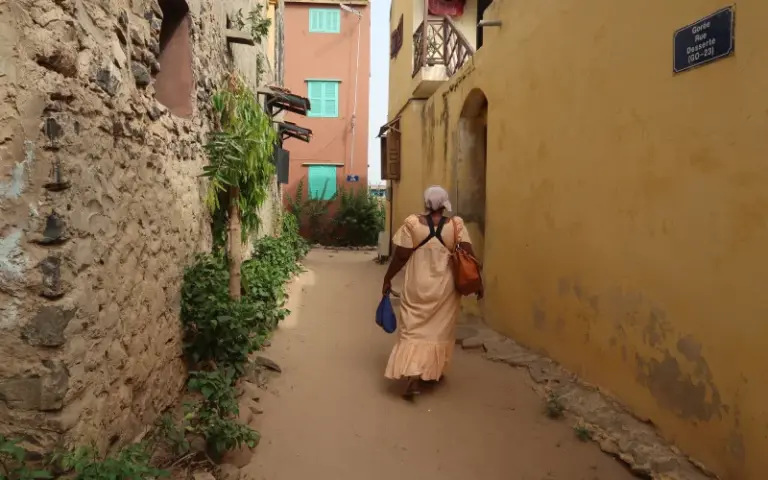 Frühstück auf der Insel Gorée und Abschied von Dakar