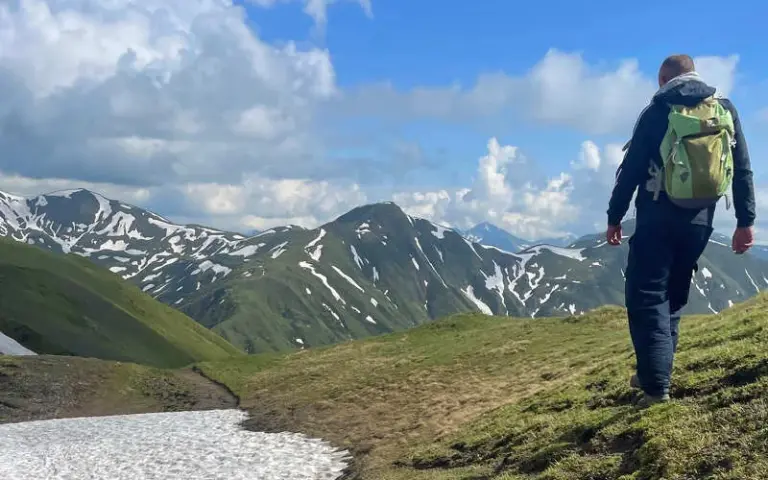 Über den Datvisjvari-Pass nach Kistani 